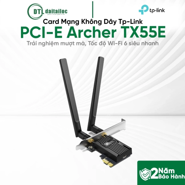 Card Mạng Không Dây Tp-Link PCI-E Archer TX55E