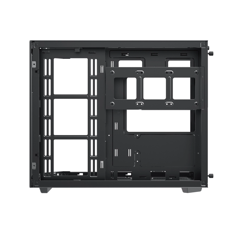 Case Xigmatek Cubi M (Bể Cá, Chưa Fan, M-ATX, Màu Đen) - EN42775