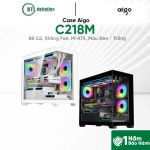 Case Aigo C218M (Bể Cá, Chưa Fan, M-ATX, Màu Đen)