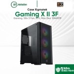 Case Xigmatek Gaming X II 3F (Gaming, Sẵn 3 Fan, ATX, Màu Đen) - EN49019