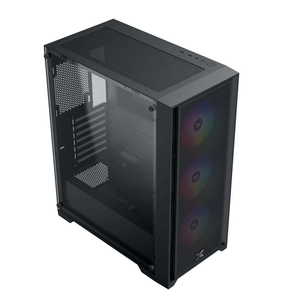 Case Xigmatek Gaming X II 3F (Gaming, Sẵn 3 Fan, ATX, Màu Đen) - EN49019