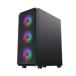 Case Xigmatek Duo X 3F (Gaming, Sẵn 3 Fan, E-ATX, Màu Đen) - EN49002