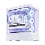 Case Jonsbo D400 (Bể Cá, Chưa Fan, ATX, Màu Đen)