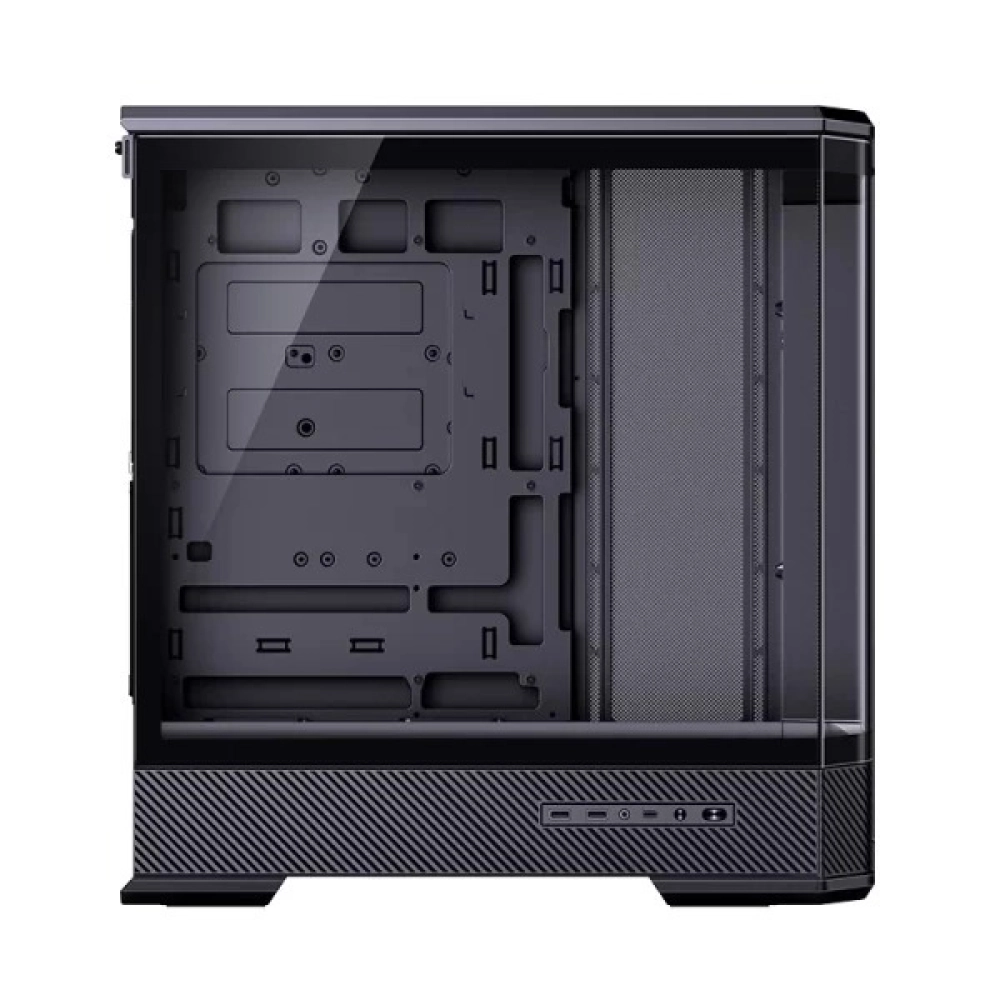 Case Jonsbo D400 (Bể Cá, Chưa Fan, ATX, Màu Đen)