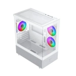 Thùng máy Case Xigmatek Alphard ATX - Trắng | Kèm sẵn 3 fan (EN 43826)