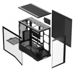 Case E-Dra Ecs-1508 (Bể Cá, Chưa Fan, ATX, Màu Đen)