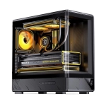 Case Jonsbo D200 (Bể Cá, Chưa Fan, M-ATX, Màu Đen)