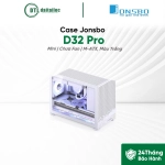 Case Jonsbo D32 Pro (Mini, Chưa Fan, M-ATX, Màu Trắng)