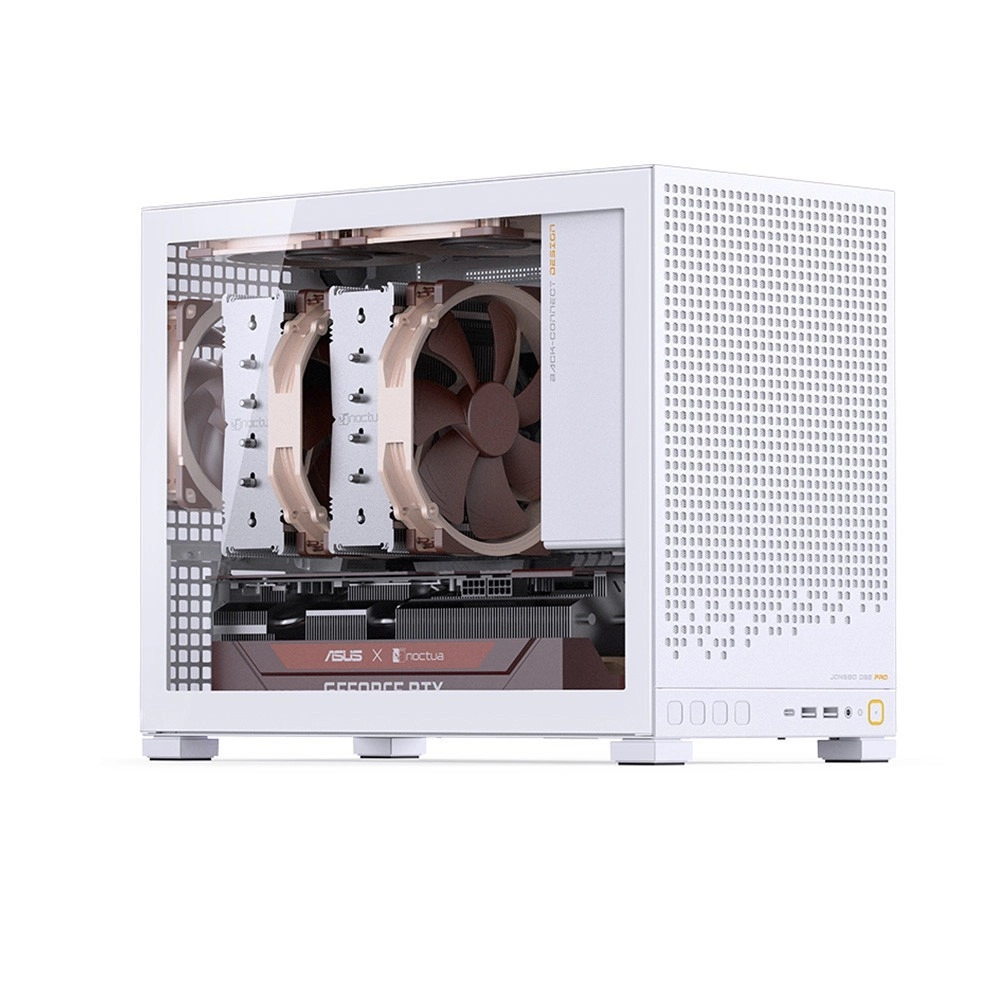 Case Jonsbo D32 Pro (Mini, Chưa Fan, M-ATX, Màu Trắng)