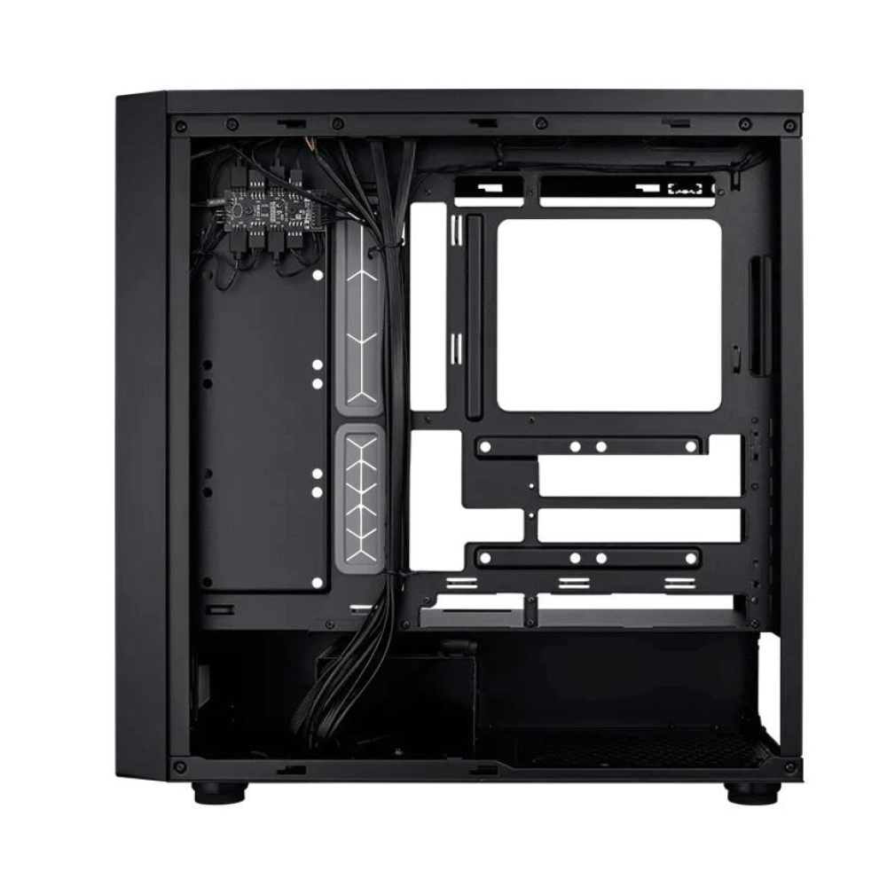 Case Cooler Master MasterBox 600 Đen Hỗ trợ E ATX Sẵn 4 Fan ARGB