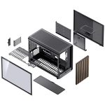 Case Jonsbo D33 (Mini, Chưa Fan, M-ATX, Màu Đen)