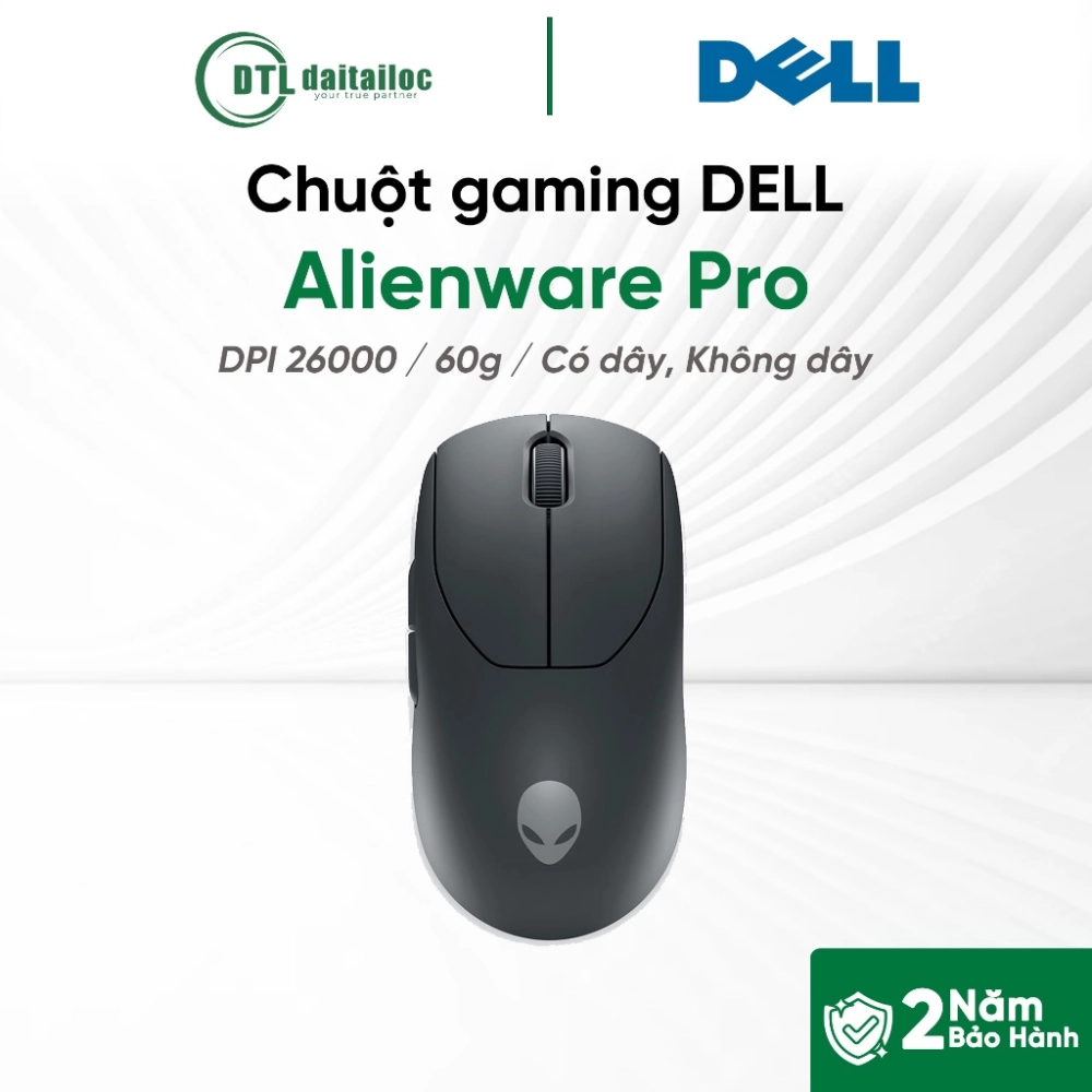 Chuột không dây gaming Dell Alienware Pro 