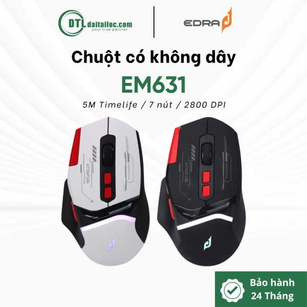 Chuột có dây gaming E-dra EM631