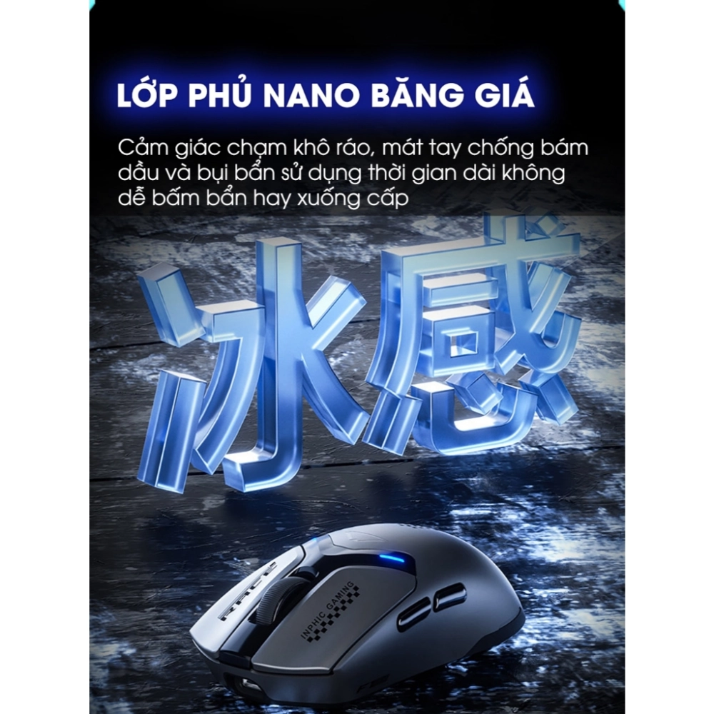 Chuột không dây gaming INPHIC IN10 PRO 