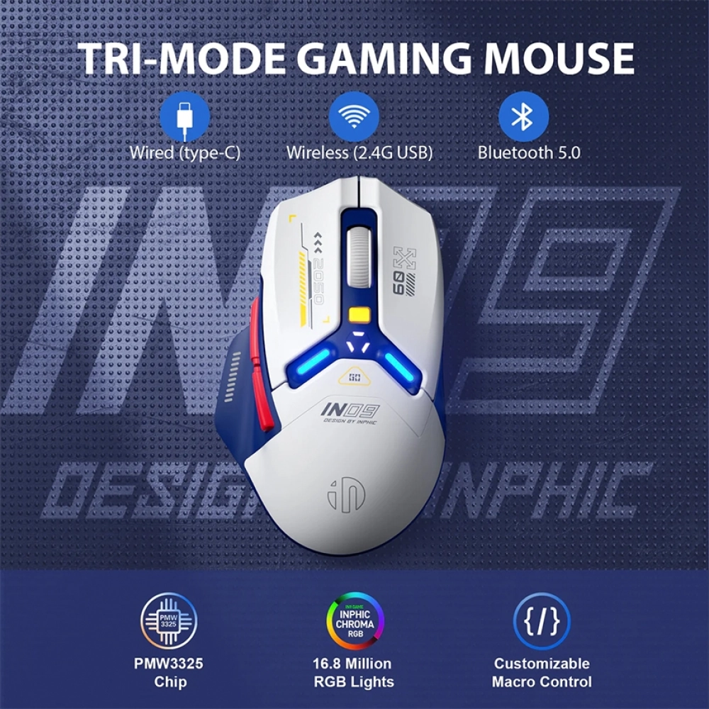 Chuột không dây gaming INPHIC IN9 