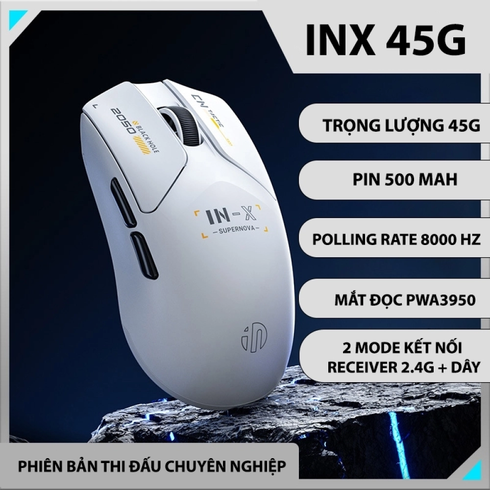 Chuột không dây gaming INPHIC INX 