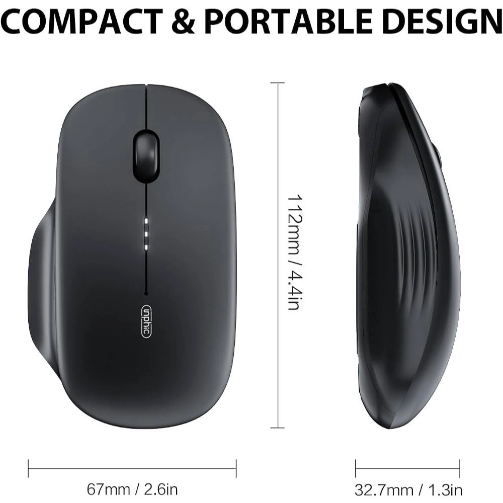 Chuột không dây INPHIC M1 II Tri-mode 