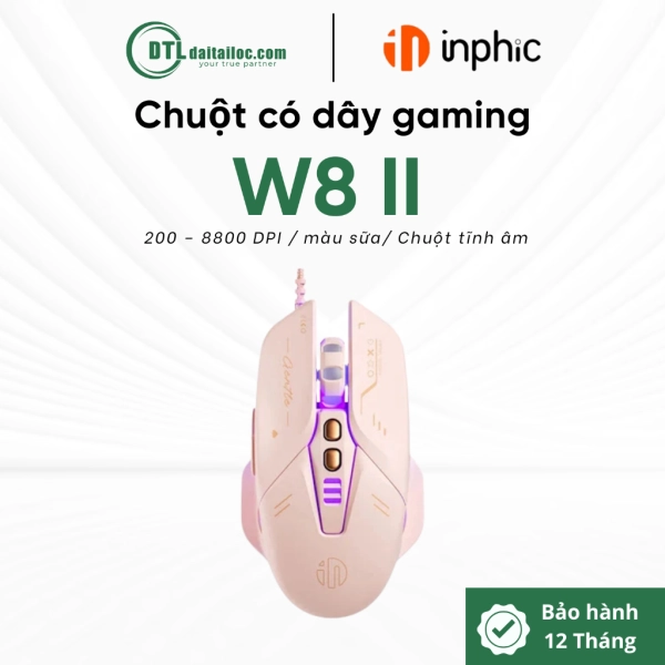Chuột có dây gaming INPHIC W8 II 