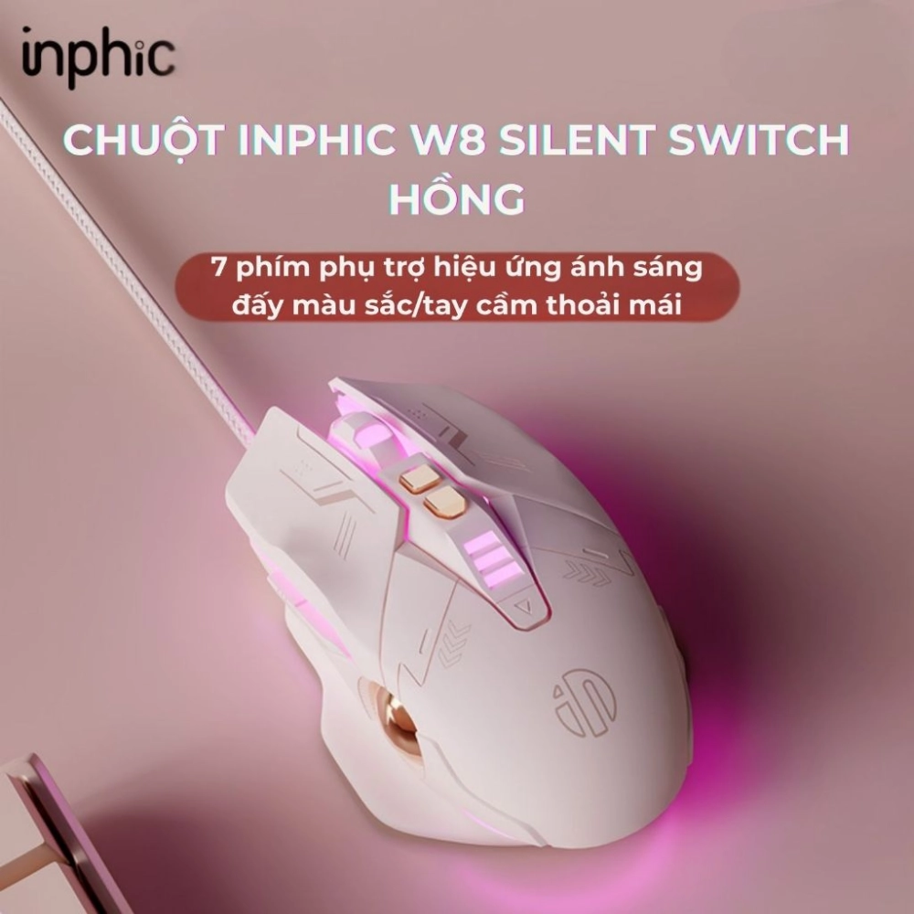 Chuột có dây gaming INPHIC W8 II 