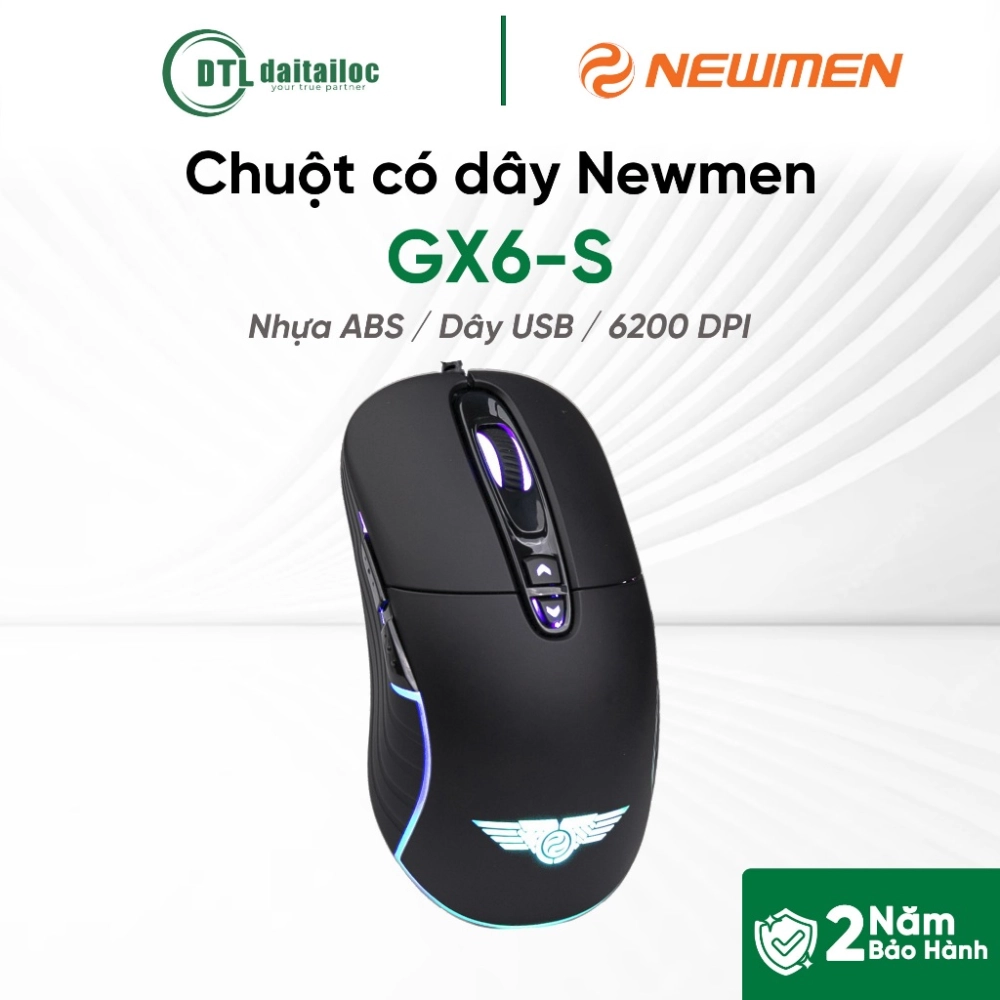 Chuột có dây gaming Newmen GX6-S 
