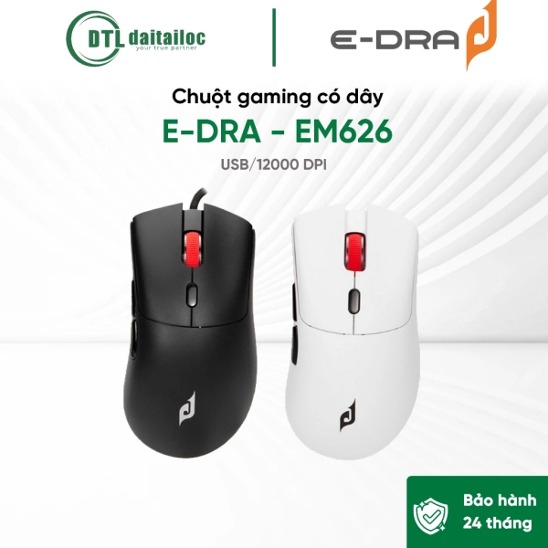 Chuột có dây gaming E-dra EM626