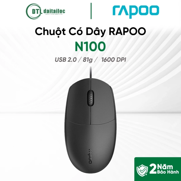 Chuột Có Dây Rapoo N100