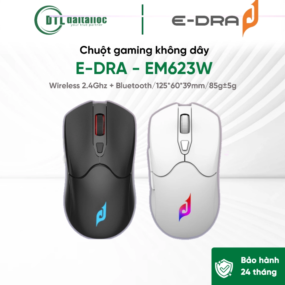 Chuột gaming không dây E-DRA EM623W