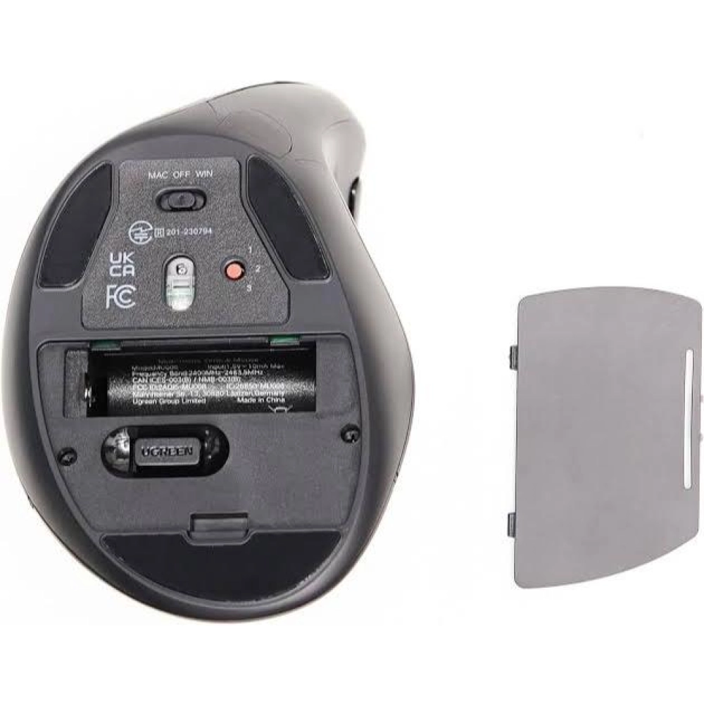 Chuột Không Dây Bluetooth Công Thái Học Silent Ugreen 25444