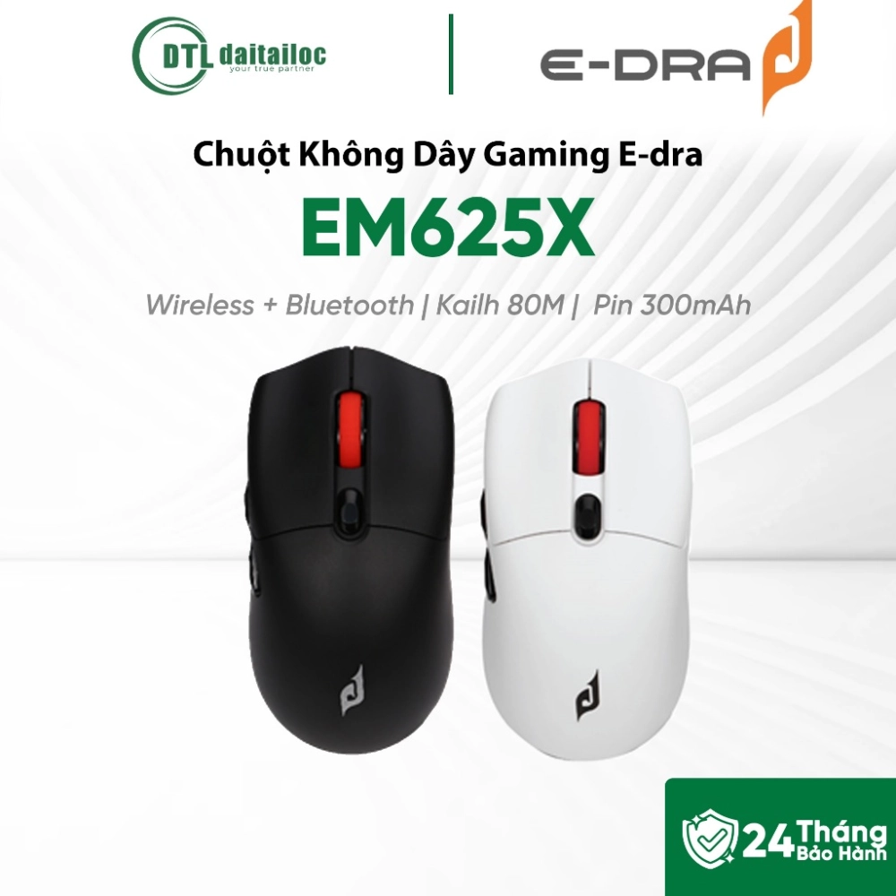 Chuột không dây gaming E-dra EM625X 