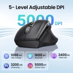 Chuột không dây Bluetooth v5.4 hỗ trợ 5000DPI Ugreen 45792
