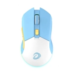 Chuột không dây gaming Dare-u EM901X RGB Blue White 
