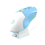Chuột không dây gaming Dare-u EM901X RGB Blue White 