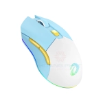 Chuột không dây gaming Dare-u EM901X RGB Blue White 