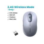 Chuột Không Dây Silent Màu Xám (M556) Ugreen 35900