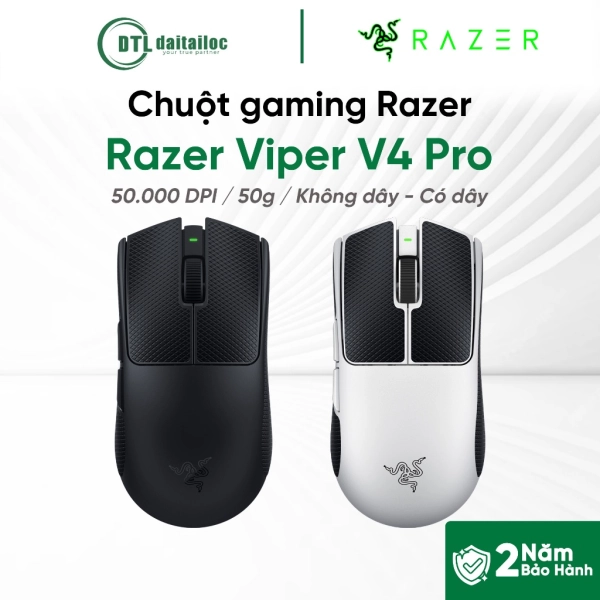 Chuột không dây gaming Razer Viper V4 Pro 