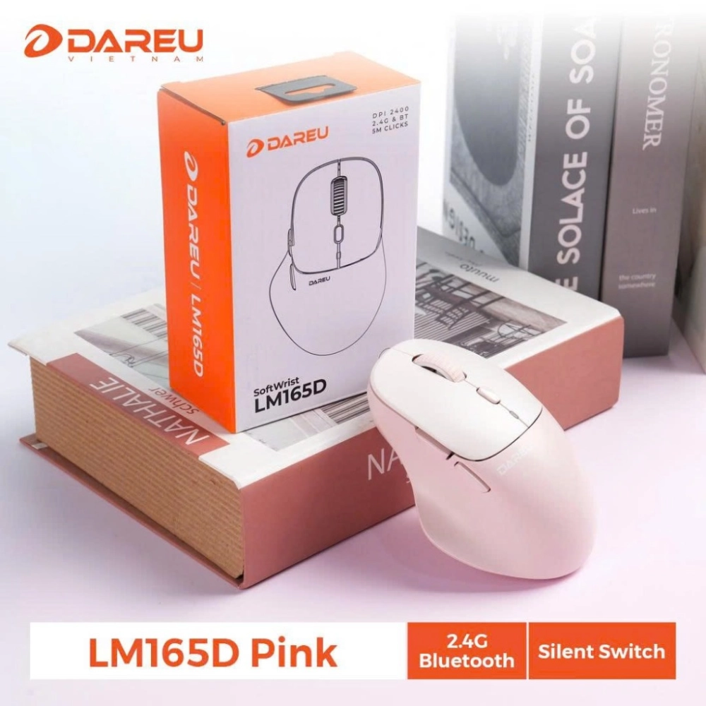 Chuột Không Dây Bluetooth Dare-u LM165D
