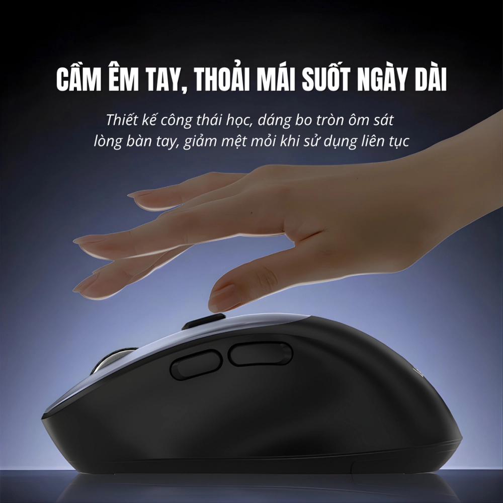 Chuột Không Dây VEGGIEG Wireless & Bluetooth G880