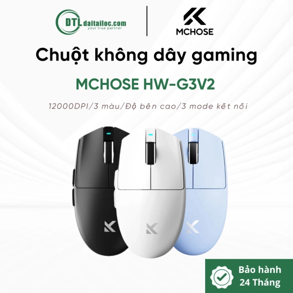 Chuột không dây gaming MCHOSE HW-G3V2