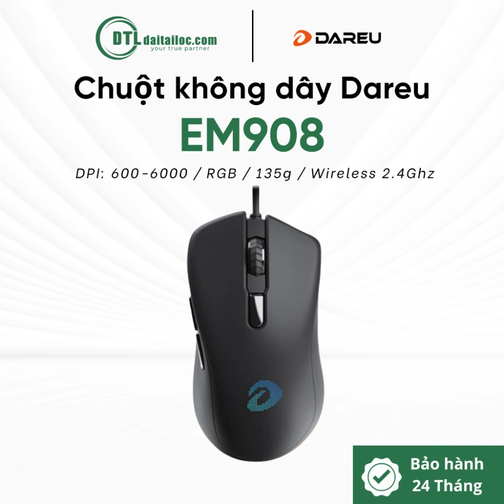 Chuột có dây gaming Dar-u EM908 Black TM205U08601G 