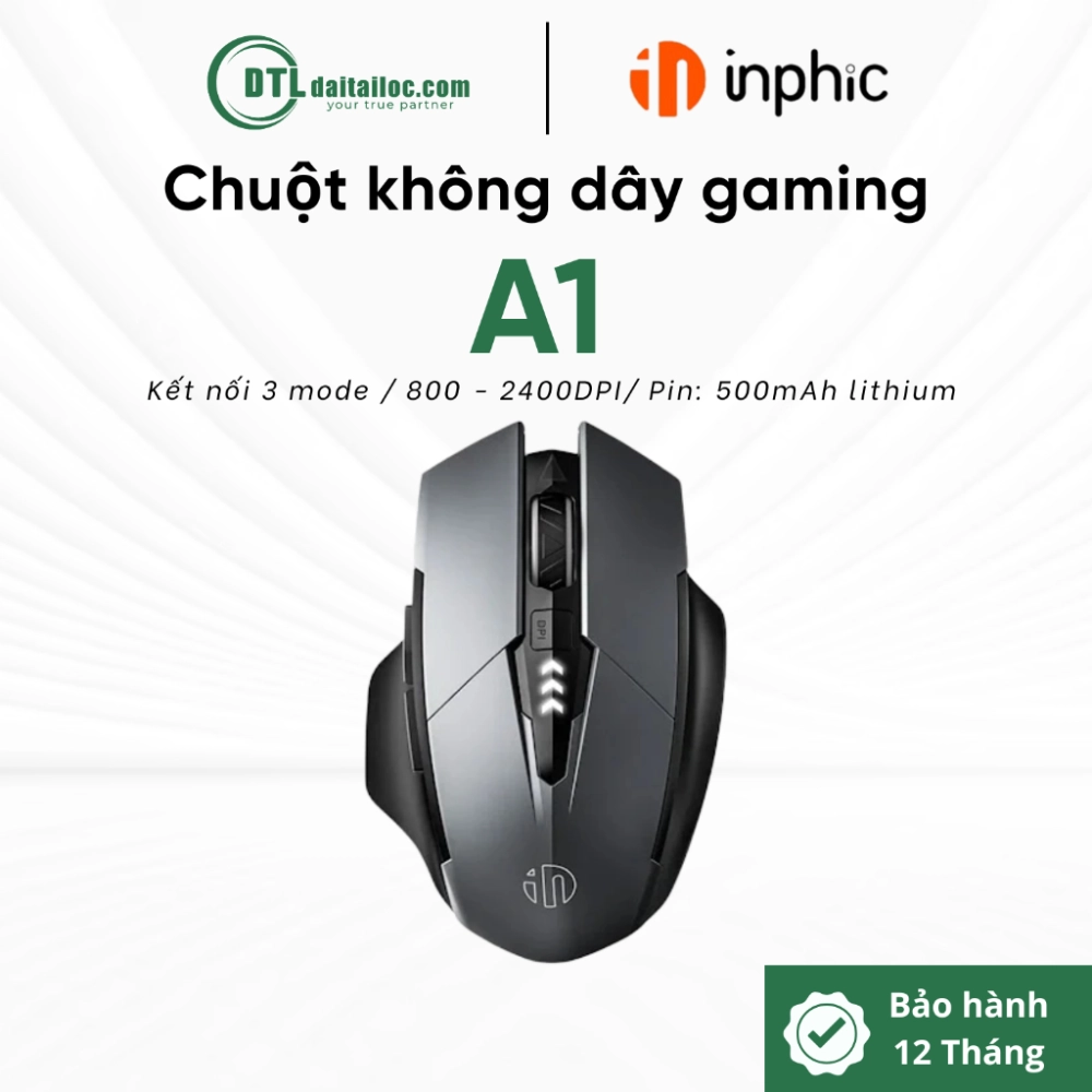 Chuột không dây gaming INPHIC A1