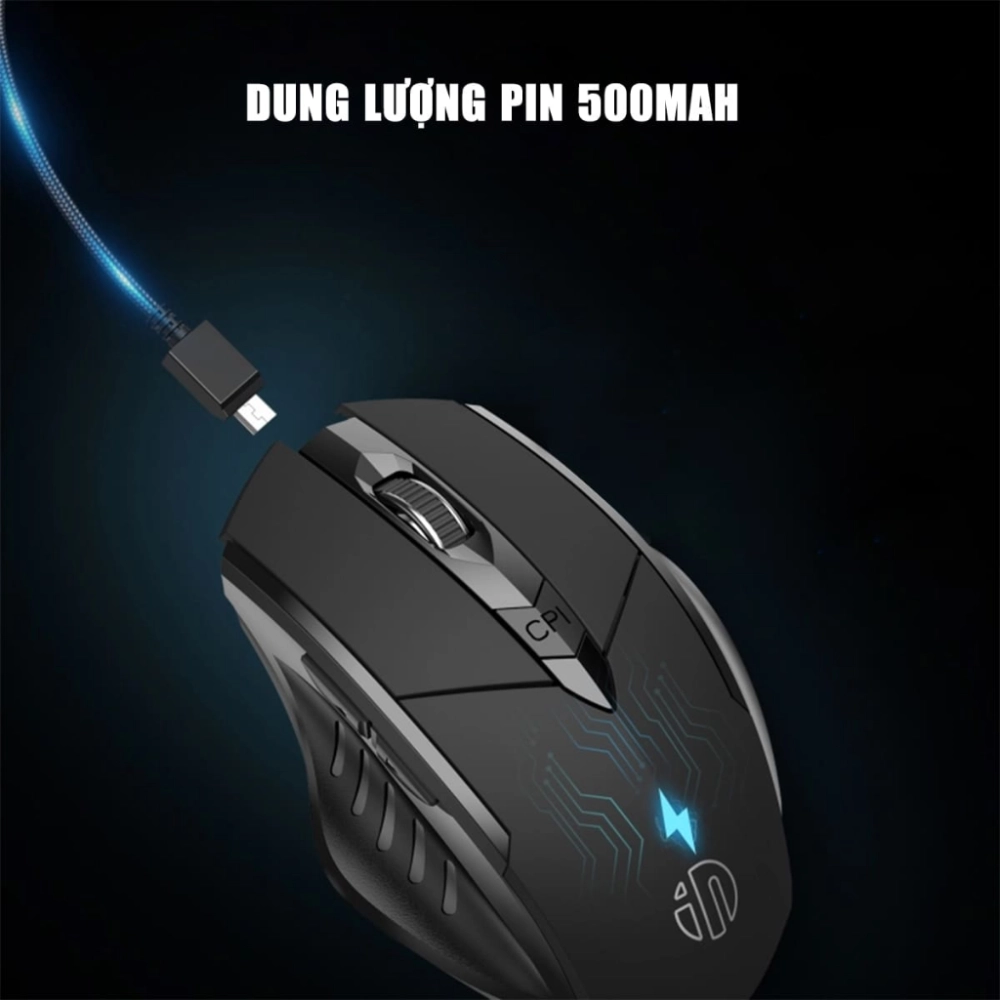 Chuột không dây gaming INPHIC A1