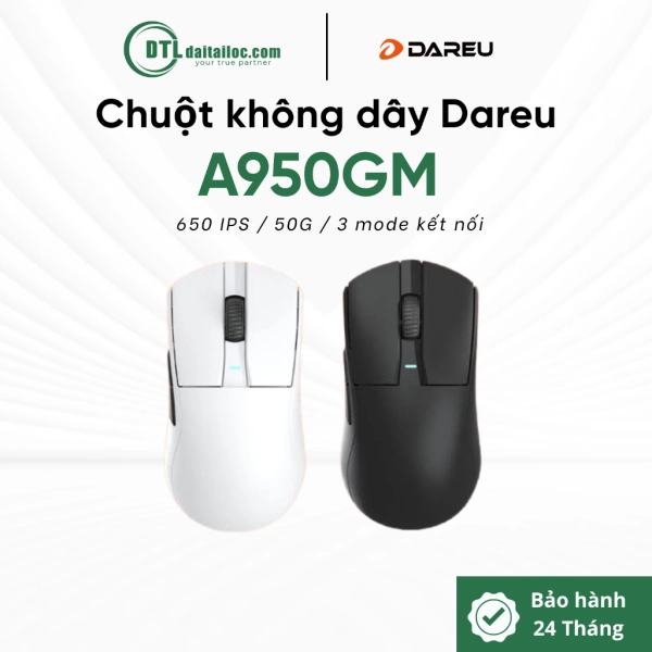 Chuột không dây gaming Dare-u A950GM 