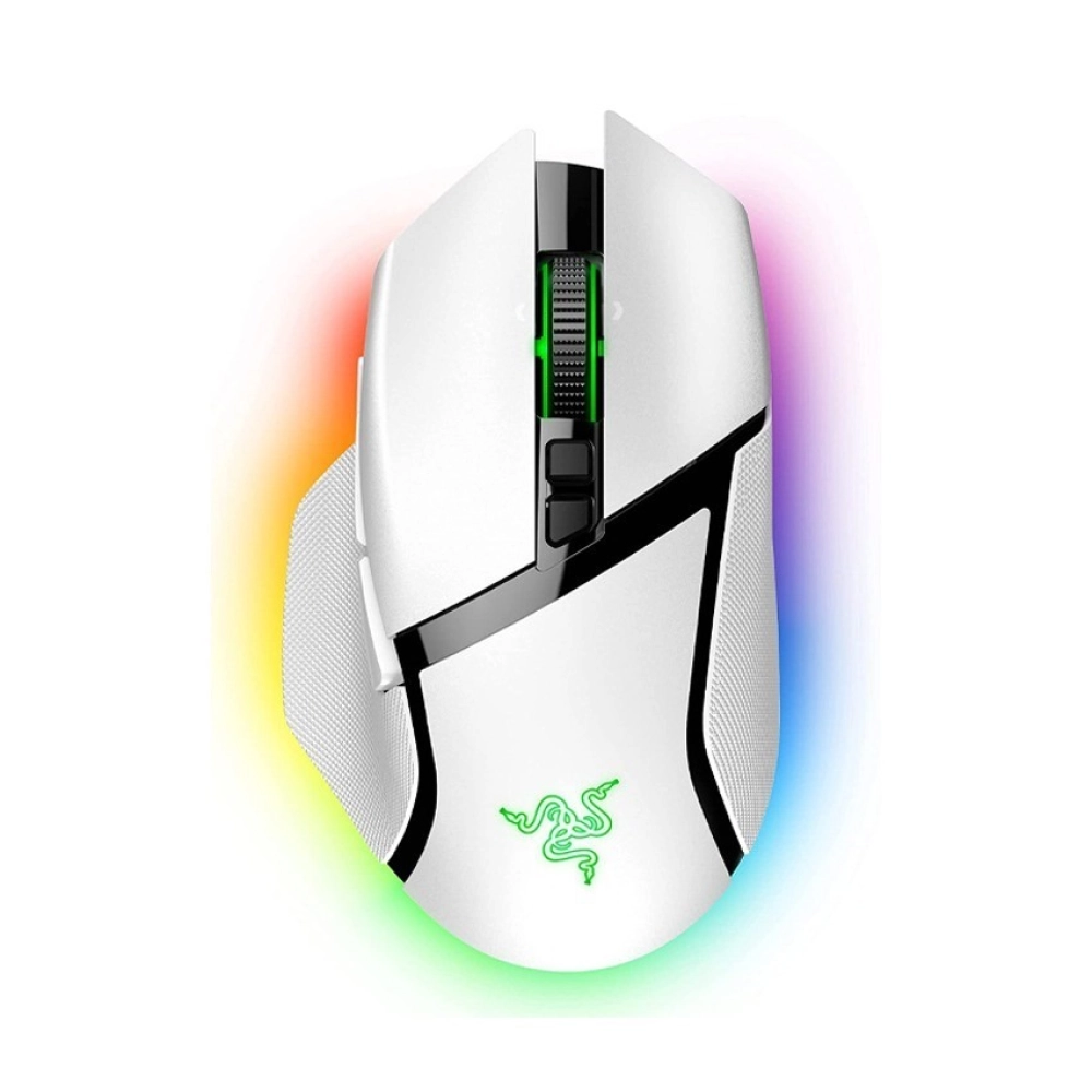 Chuột Không Dây Gaming Razer Basilisk V3 Pro White Edition RZ01-04620200-R3A1 