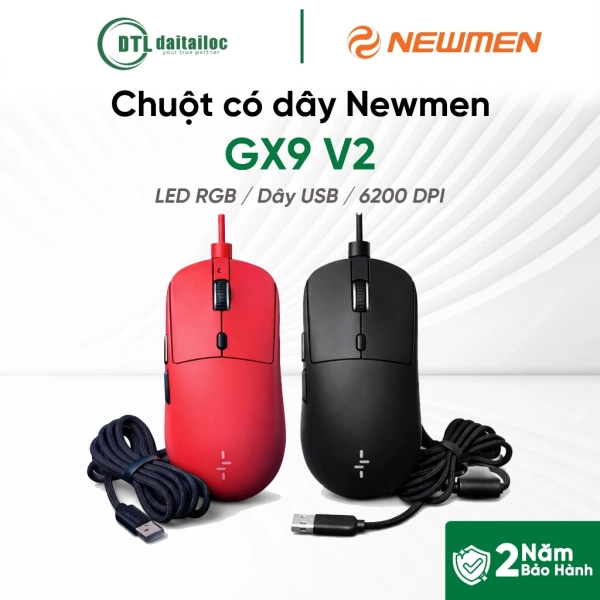 Chuột có dây gaming Newmen GX9 V2
