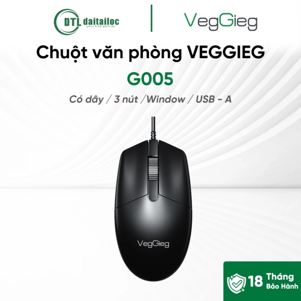 Chuột có dây văn phòng VEGGIEG G005