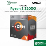 CPU AMD RYZEN 3 3200G | 3.6GHz Up to 4.0GHz, AM4, 4 Cores 4 Threads