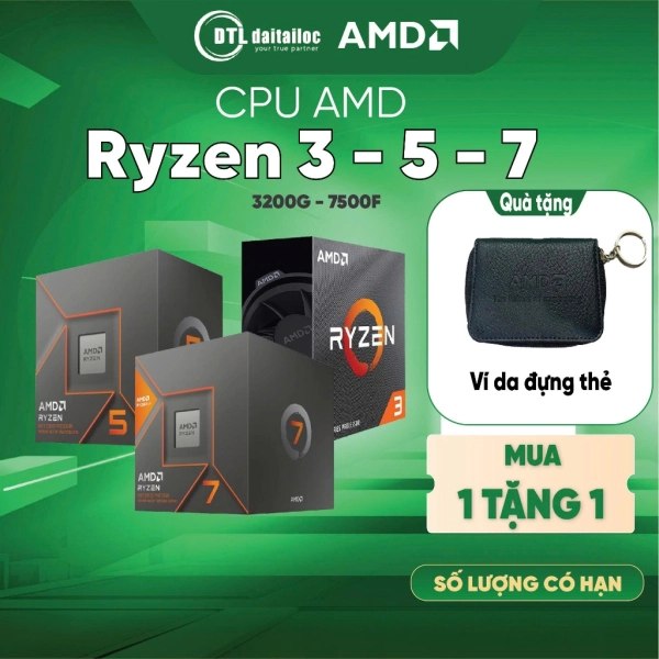 	CPU AMD AM5 Ryzen 5 7500F Box CH