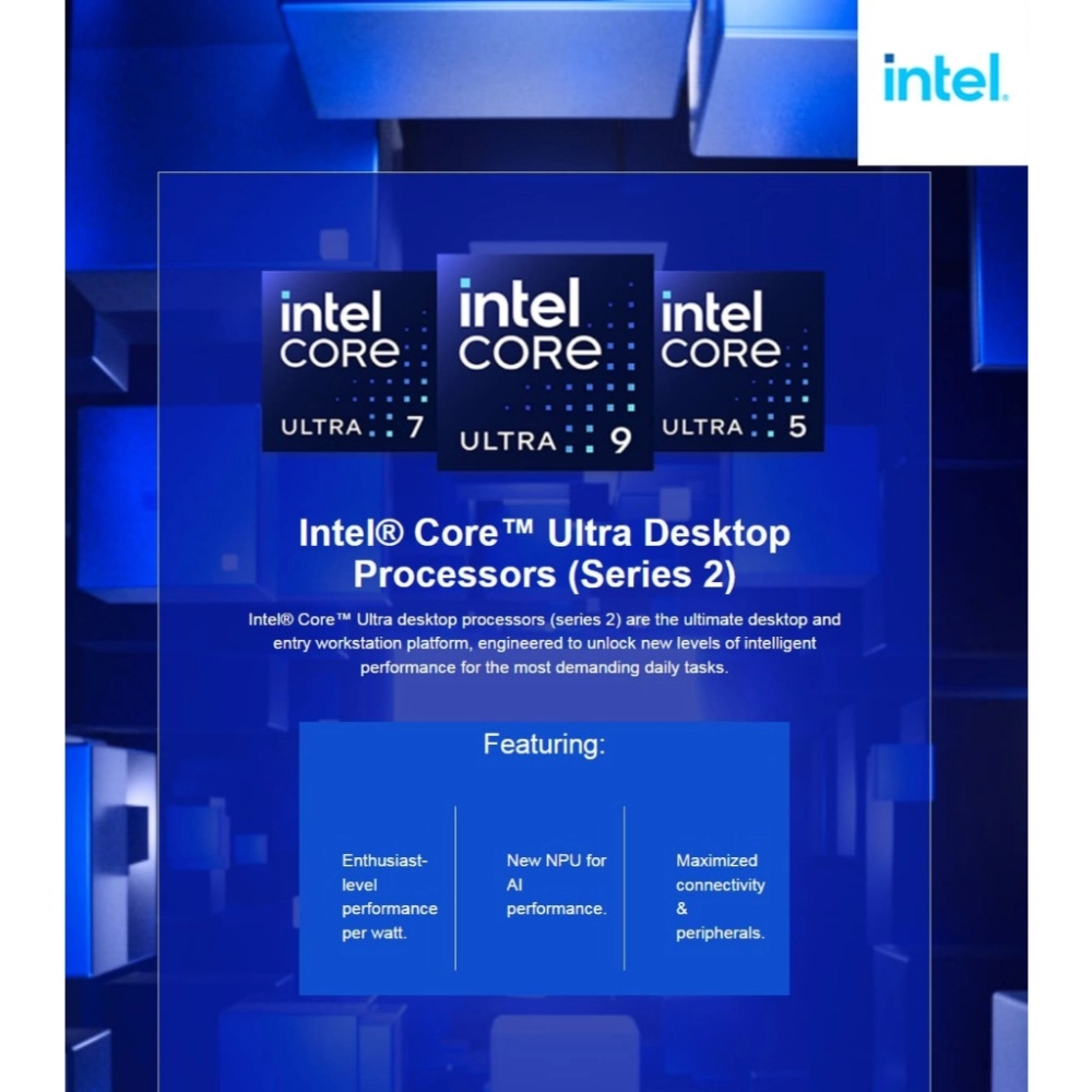CPU TRAY FULL ULTRA 7 265K