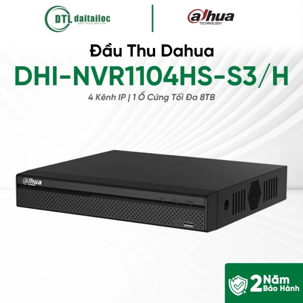 Đầu Thu Dahua DHI-NVR1104HS-S3/H