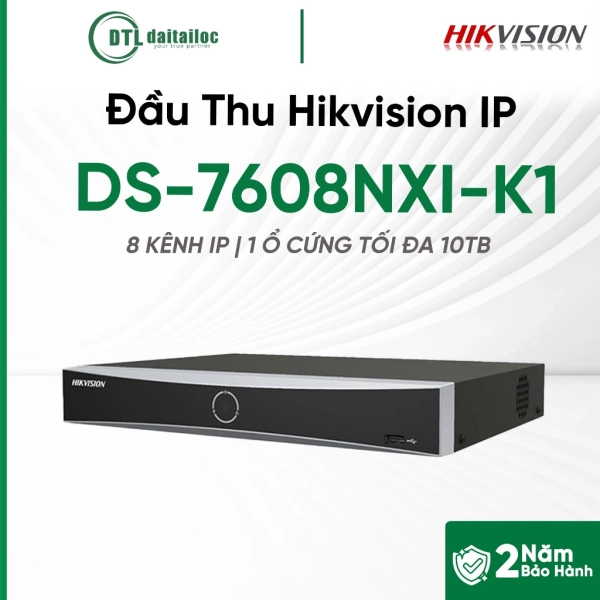 Đầu Thu Hikvision IP DS-7608NXI-K1